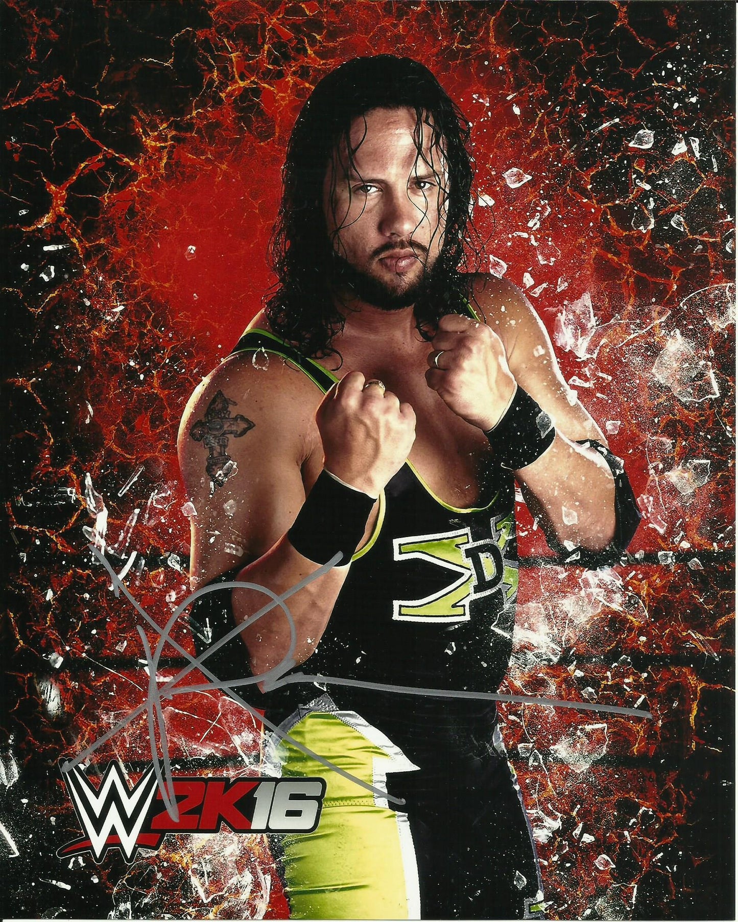 X-PAC SIGNED WRESTLING 8X10 PHOTO (1)
