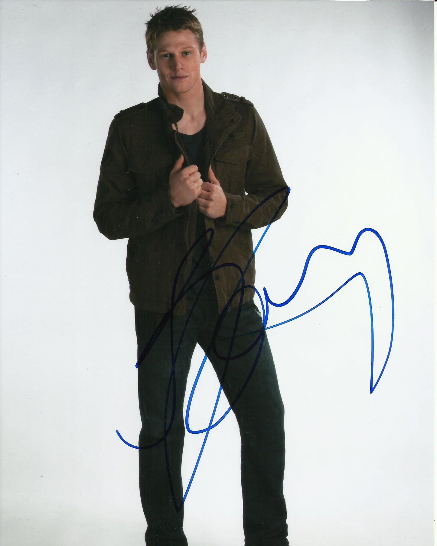 ZACH ROERIG SIGNED COOL 8X10 PHOTO (2)