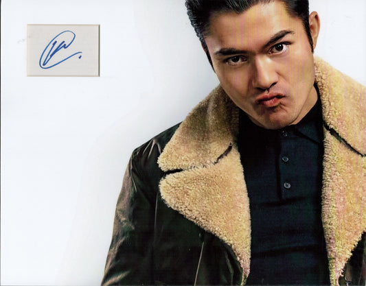 HENRY GOLDING SIGNED 14X11 THE GENTLEMEN PHOTO MOUNT