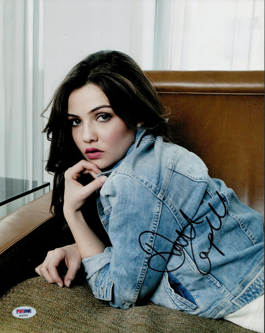 DANIELLE CAMPBELL SIGNED 14X11 PHOTO ALSO PSA