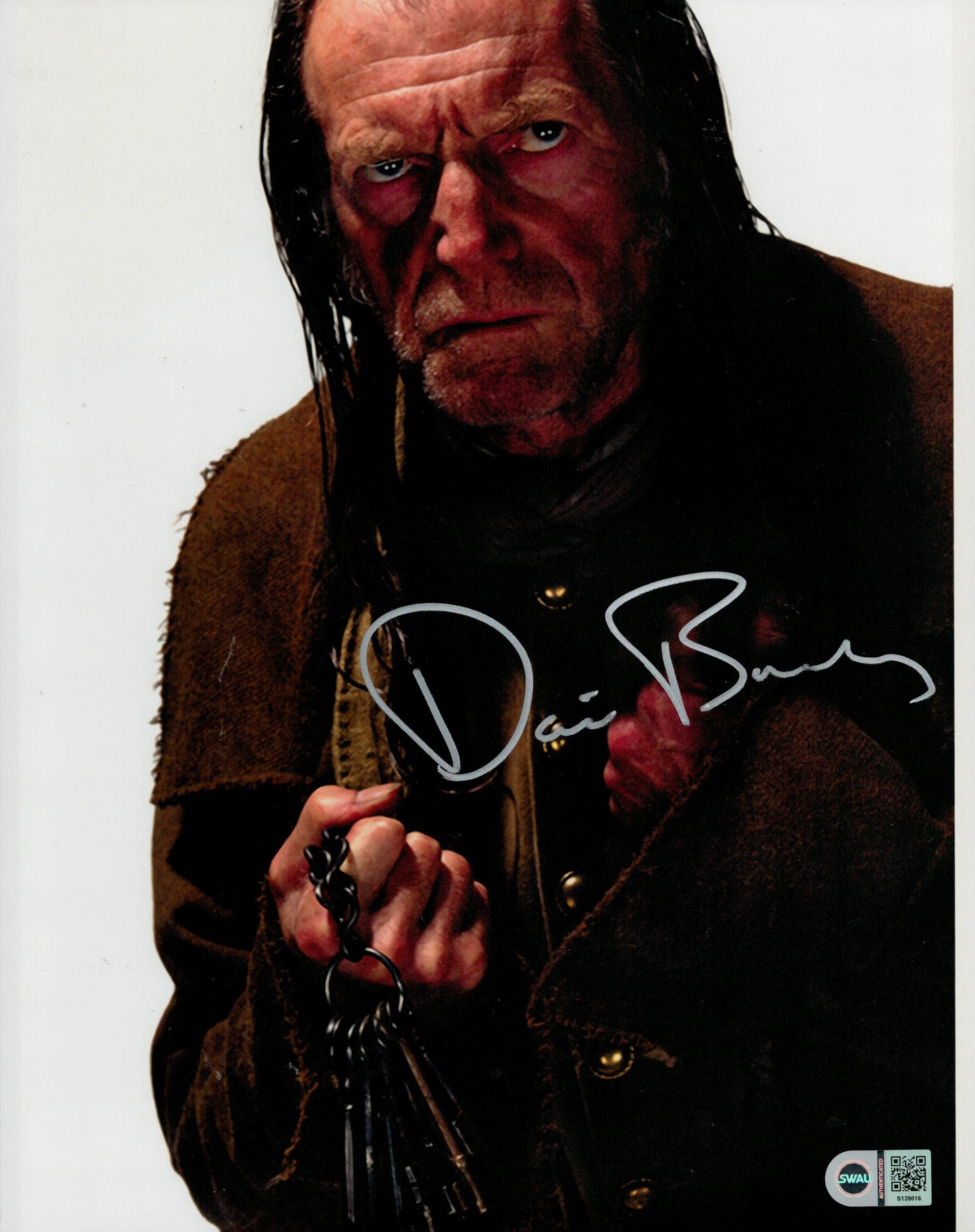 DAVID BRADLEY SIGNED HARRY POTTER 14X11 PHOTO (2) ALSO SWAU