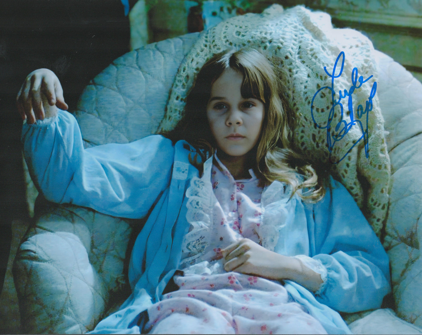 LINDA BLAIR SIGNED SLEEPY HOLLOW 14X11 PHOTO