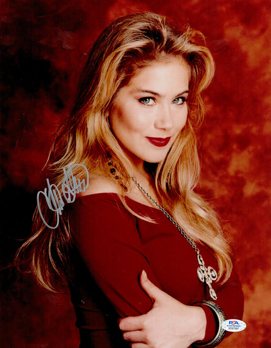 CHRISTINA APPLEGATE SIGNED MARRIED WITH CHILDREN 14X11 PHOTO ALSO PSA