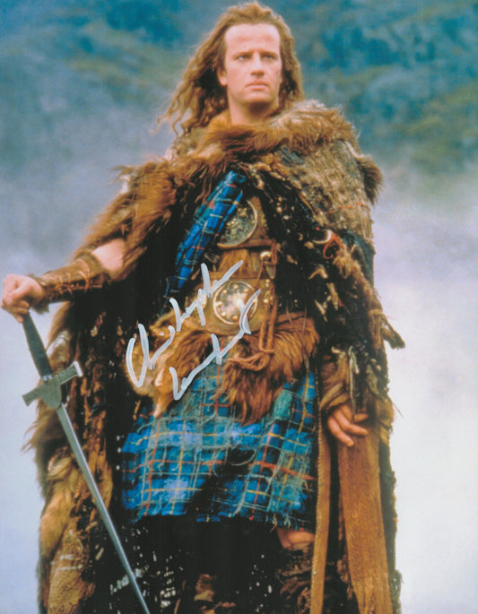 CHRISTOPHER LAMBERT SIGNED 14X11 HIGHLANDER PHOTO (3)