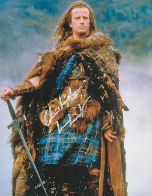 CHRISTOPHER LAMBERT SIGNED 14X11 HIGHLANDER PHOTO (4)