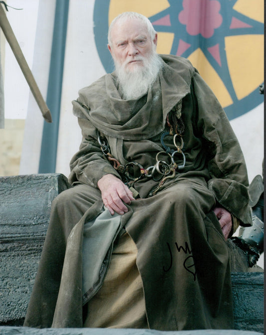 JULIAN GLOVER SIGNED GAME OF THRONES 14X11 PHOTO (1)