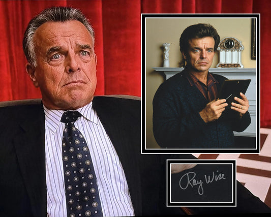 RAY WISE SIGNED TWIN PEAKS PHOTO MOUNT