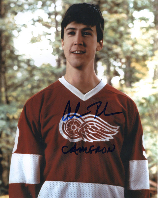 ALAN RUCK SIGNED FERRIS BUELLERS DAY OFF 8X10 PHOTO (7) ALSO CHARACTER NAME