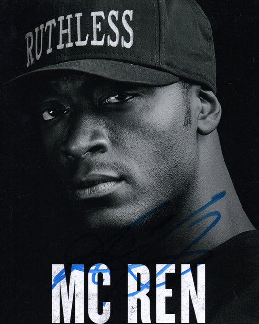 ALDIS HODGE SIGNED STRAIGHT OUTTA COMPTON 8X10 PHOTO