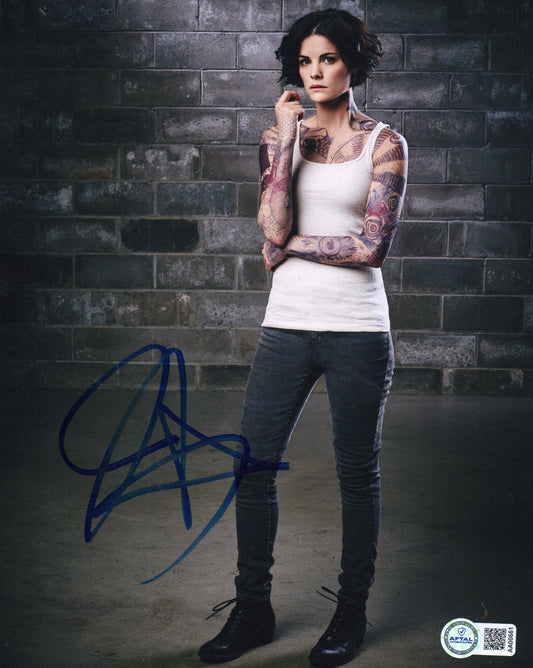 JAIMIE ALEXANDER SIGNED SEXY BLINDSPOT 10X8 PHOTO (8) ALSO AFTAL AUTHENTICATION