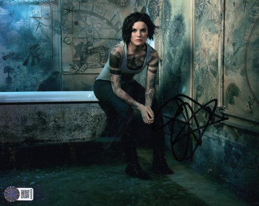JAIMIE ALEXANDER SIGNED SEXY BLINDSPOT 10X8 PHOTO (4) ALSO AFTAL AUTHENTICATION