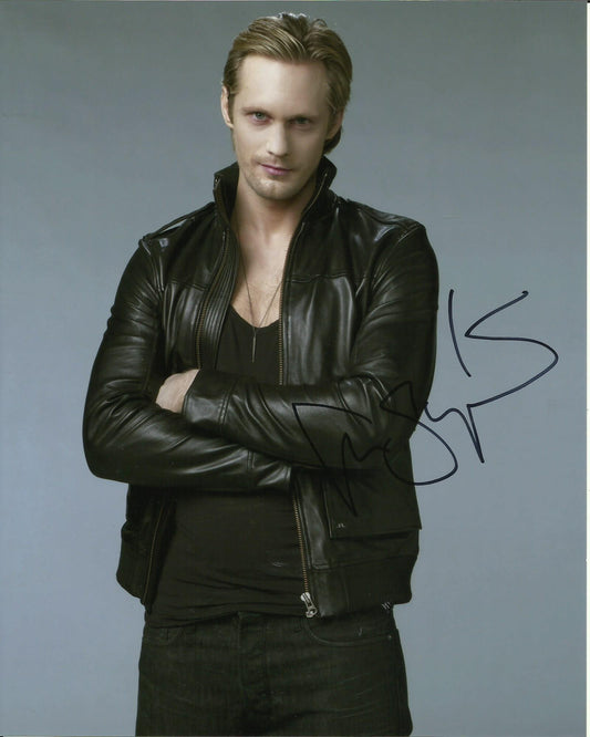 ALEXANDER SKARSGARD SIGNED TRUE BLOOD 8X10 PHOTO (9)
