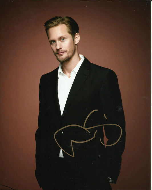 ALEXANDER SKARSGARD SIGNED TRUE BLOOD 8X10 PHOTO (10)