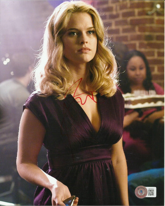 ALICE EVE SIGNED SEXY 10X8 PHOTO (5) ALSO BECKETTS COA
