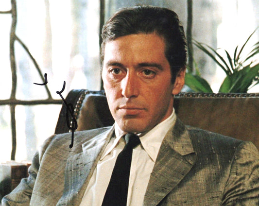 AL PACINO SIGNED THE GODFATHER 8X10 PHOTO (2)