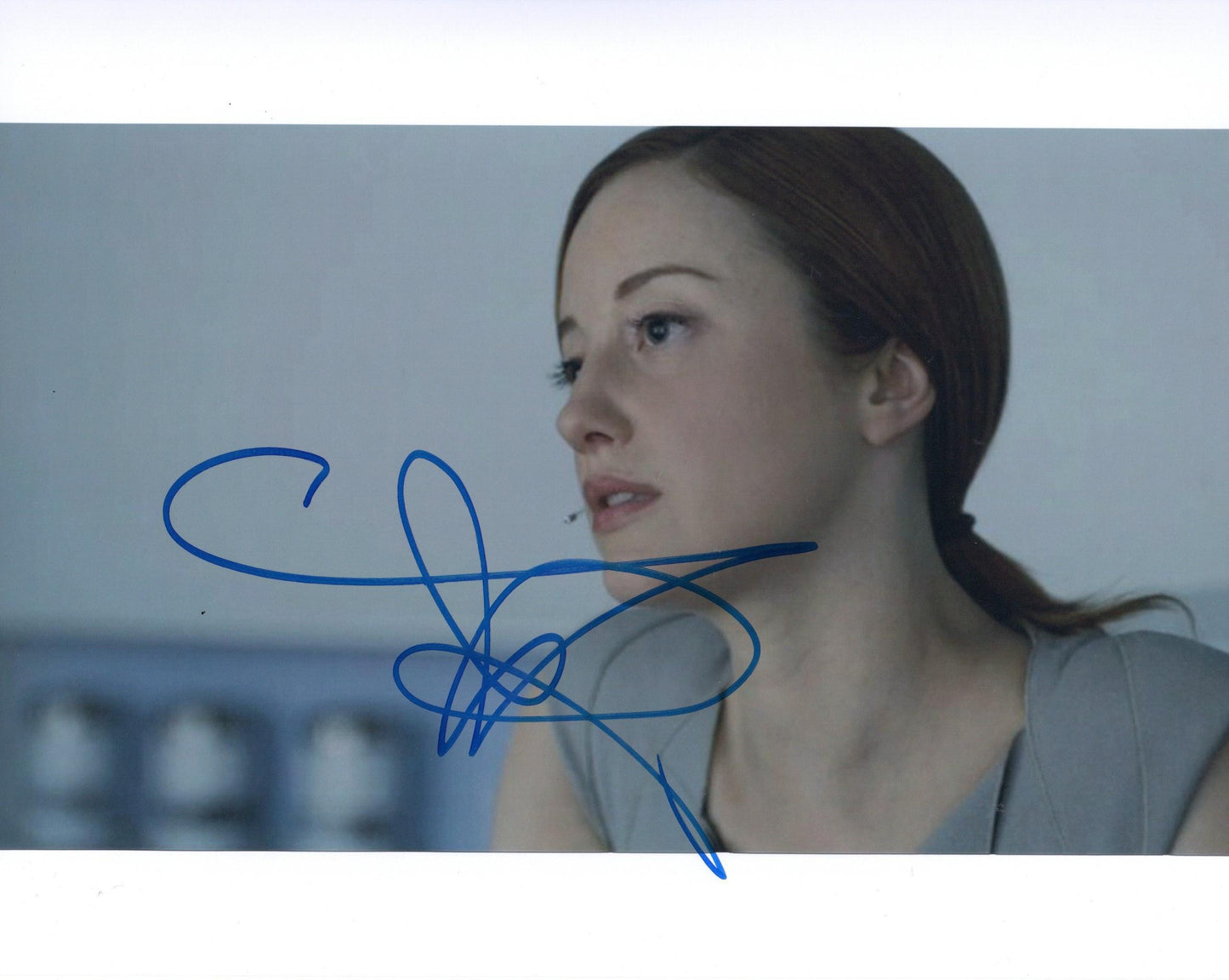 ANDREA RISEBOROUGH SIGNED OBLIVION 10X8 PHOTO (1)