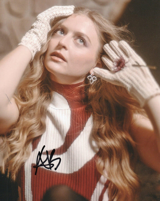 ANNA BARYSHNIKOV SIGNED SEXY 10X8 PHOTO (2)