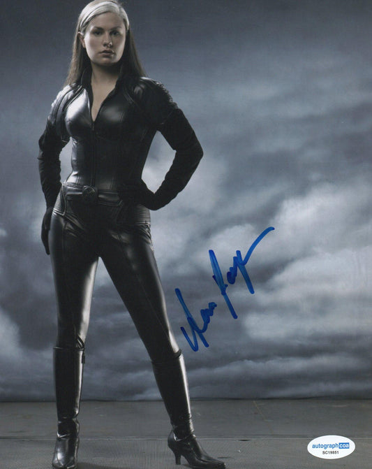 ANNA PAQUIN SIGNED X-MEN 10X8 PHOTO (1) ALSO ACOA CERTIFIED