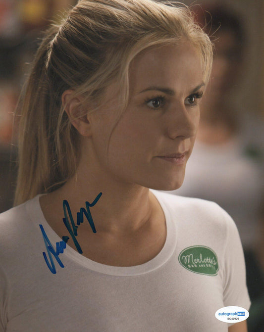ANNA PAQUIN SIGNED SEXY TRUE BLOOD 10X8 PHOTO (5) ALSO ACOA CERTIFIED