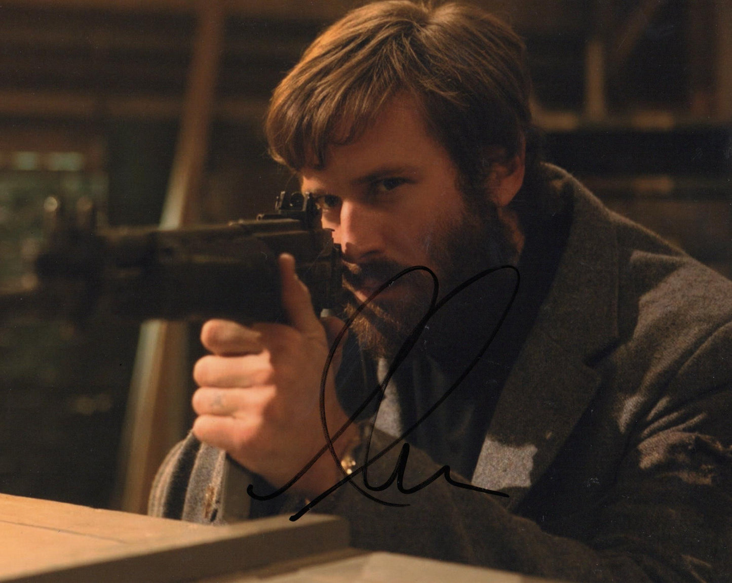 ARMIE HAMMER SIGNED FREE FIRE 8X10 PHOTO (2)