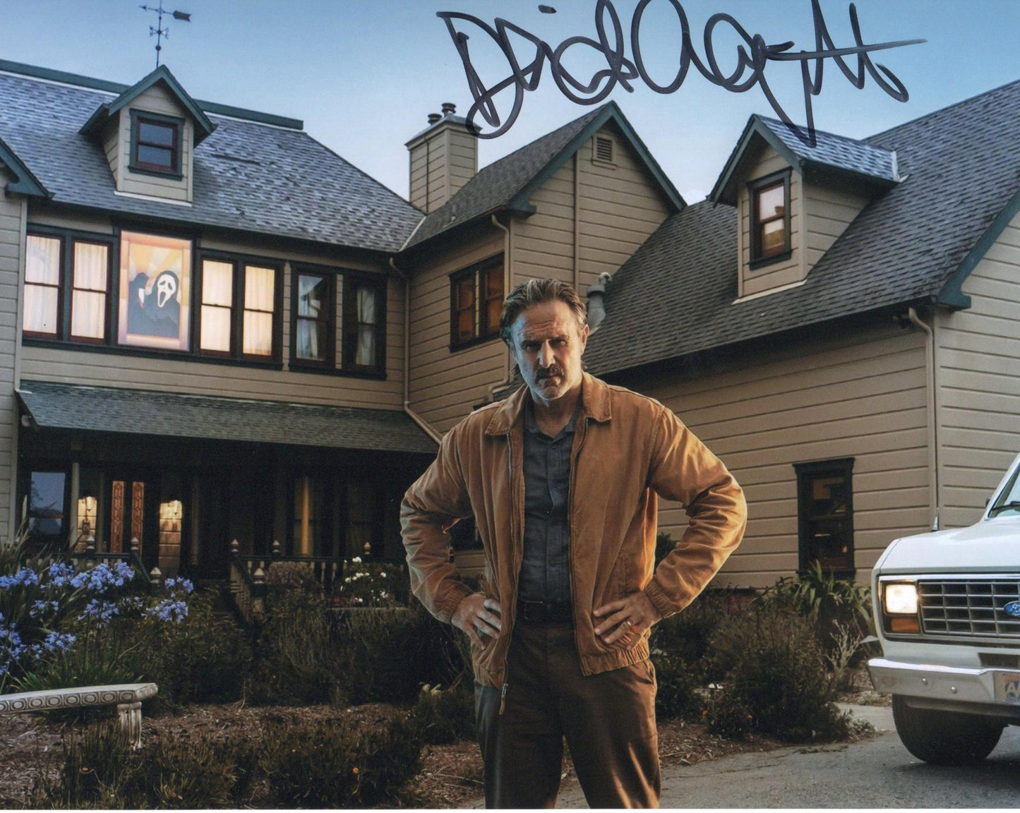 DAVID ARQUETTE SIGNED SCREAM 8X10 PHOTO (4)
