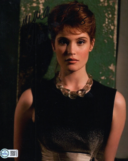 GEMMA ARTERTON SIGNED QUANTUM OF SOLACE 10X8 PHOTO (3) ALSO AFTAL AUTHENTICATION