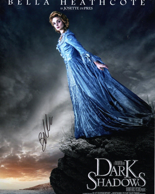 BELLA HEATHCOTE SIGNED DARK SHADOWS 12X8 PHOTO (1)