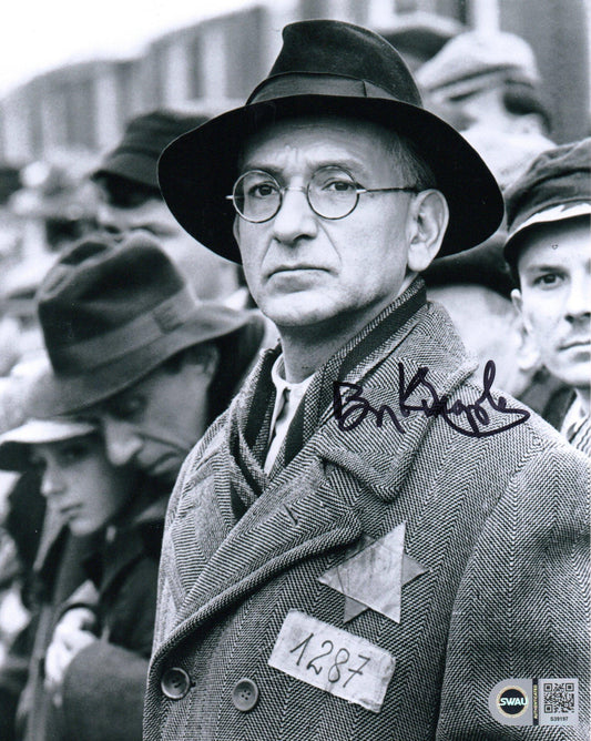 BEN KINGSLEY SIGNED SCHLINDERS LIST 8X10 PHOTO (2) ALSO SWAU
