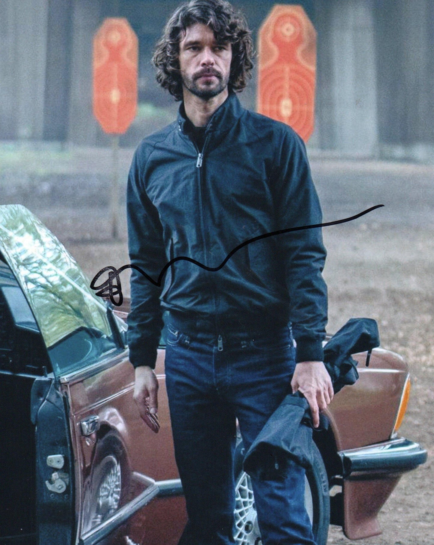 BEN WHISHAW SIGNED BLACK DOVES 8X10 PHOTO (3)