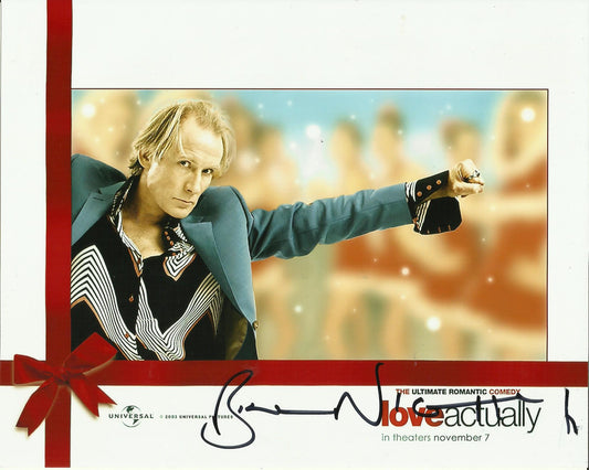 BILL NIGHY SIGNED LOVE ACTUALLY 8X10 PHOTO (2)