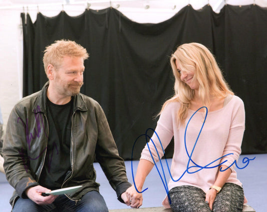 KENNETH BRANAGH AND MIRANDA RAISON SIGNED THEATRE PHOTO (1)