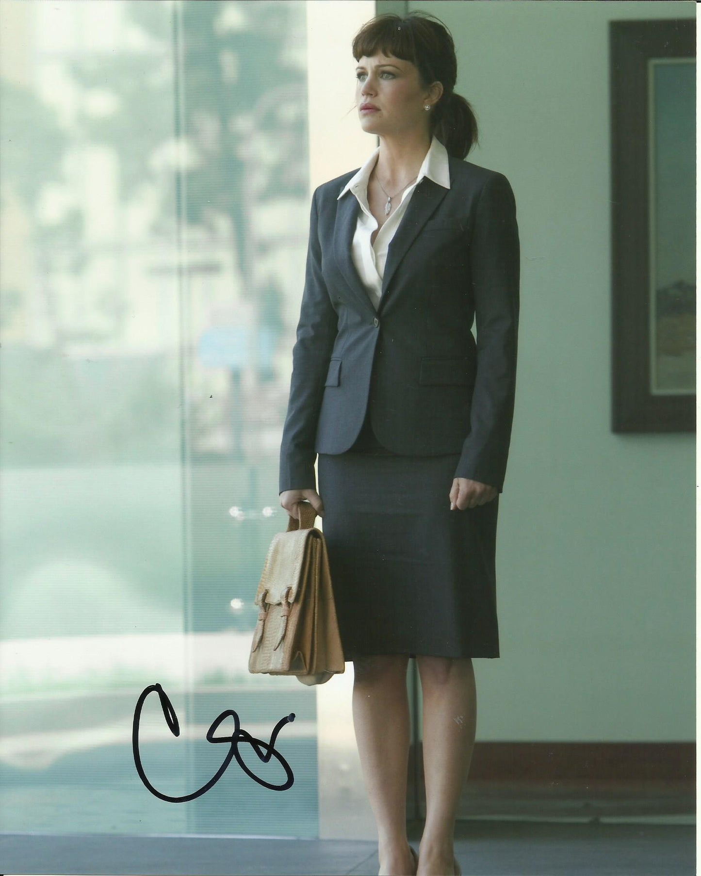 CARLA GUGINO SIGNED CALIFORNICATION 10X8 PHOTO (1)