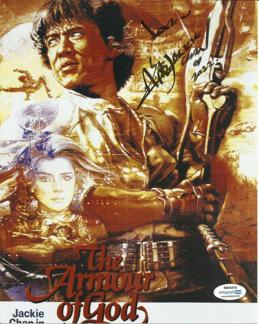 JACKIE CHAN  SIGNED 8X10 PHOTO ALSO ACOA CERTIFIED (6)