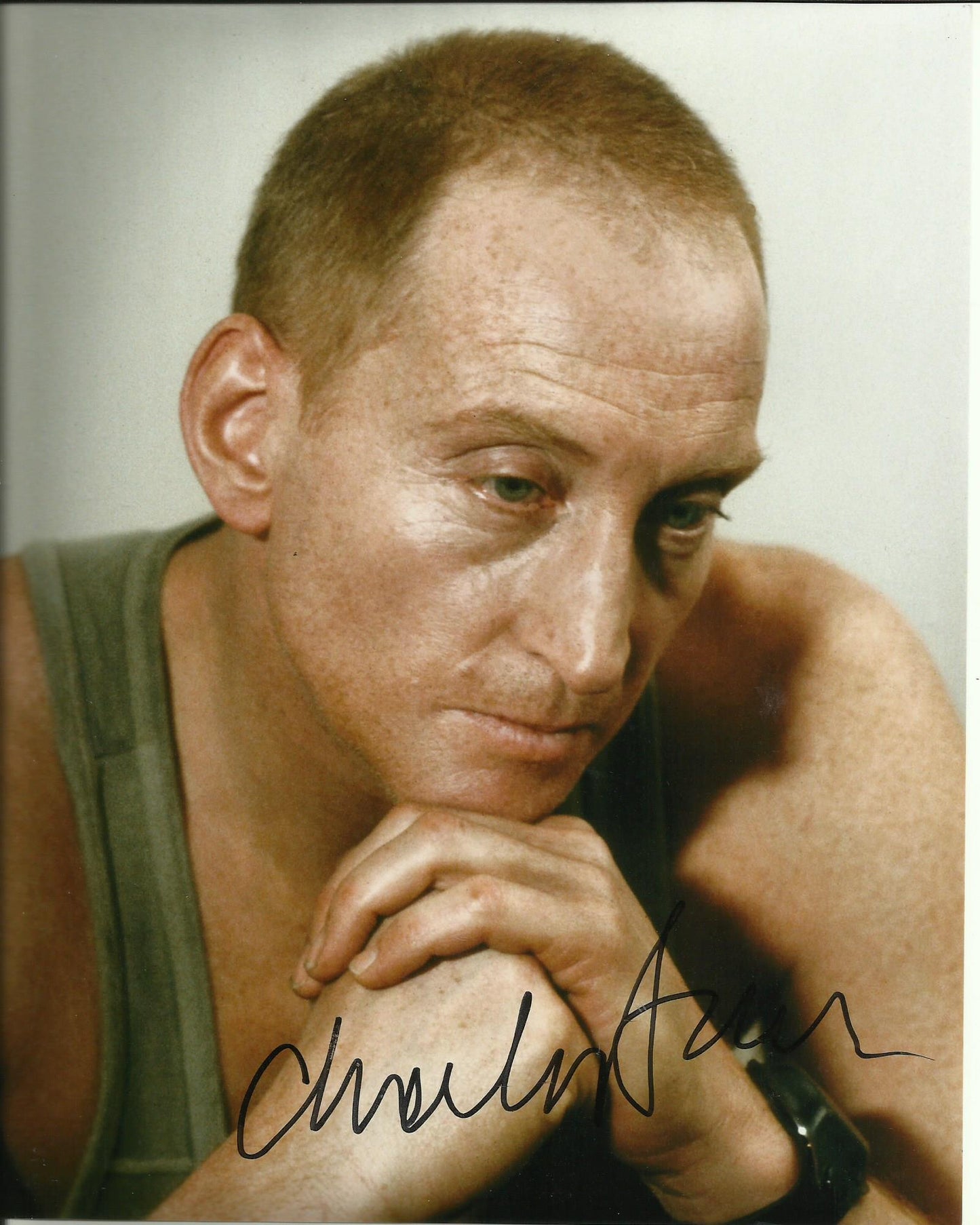 CHARLES DANCE SIGNED ALIEN 8X10 PHOTO (2)