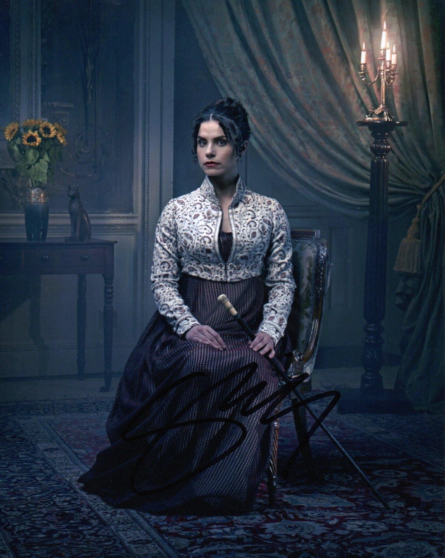 CHARLOTTE RILEY SIGNED SEXY 10X8 PHOTO (1)