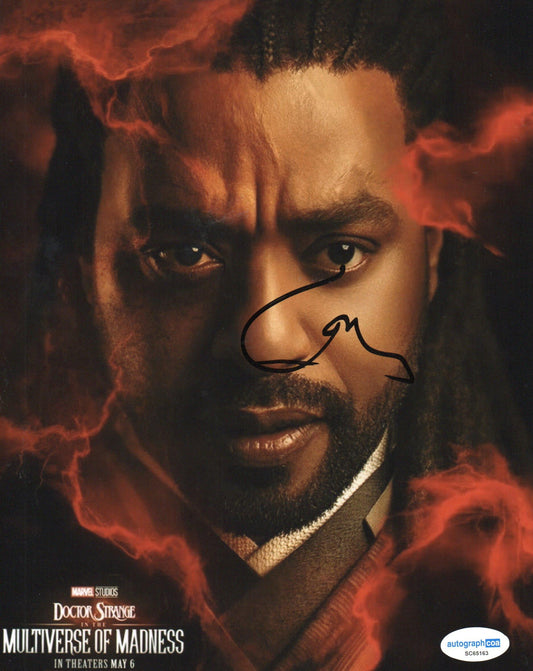 CHIWETEL EJIOFOR SIGNED DOCTOR STRANGE 8X10 PHOTO (3) ALSO ACOA