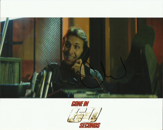 CHRISTOPHER ECCLESTON SIGNED GONE IN 60 SECONDS 8X10 PHOTO