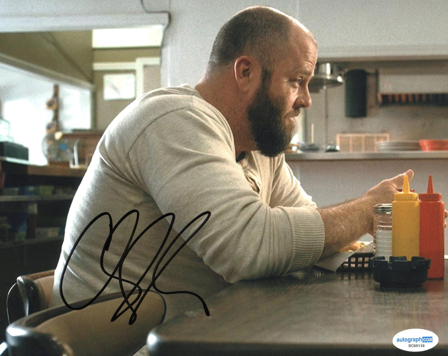 CHRIS SULLIVAN SIGNED STRANGER THINGS 10X8 PHOTO (1) ALSO ACOA