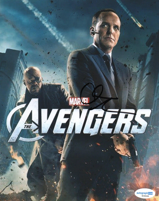 CLARK GREGG SIGNED THE AVENGERS 8X10 PHOTO (1) ALSO ACOA