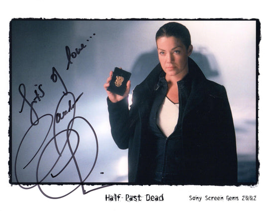 CLAUDIA CHRISTIAN SIGNED HALF PAST DEAD 10X8 PHOTO (1)