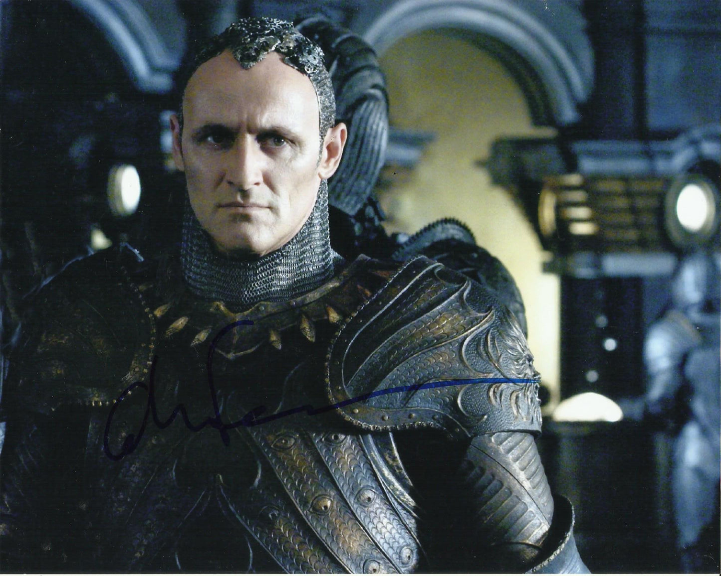 COLM FEORE SIGNED RIDDICK 8X10 PHOTO (1)