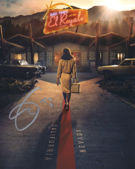 CYNTHIA ERIVO SIGNED BAD TIMES AT THE EL ROYALE 10X8 PHOTO (3)