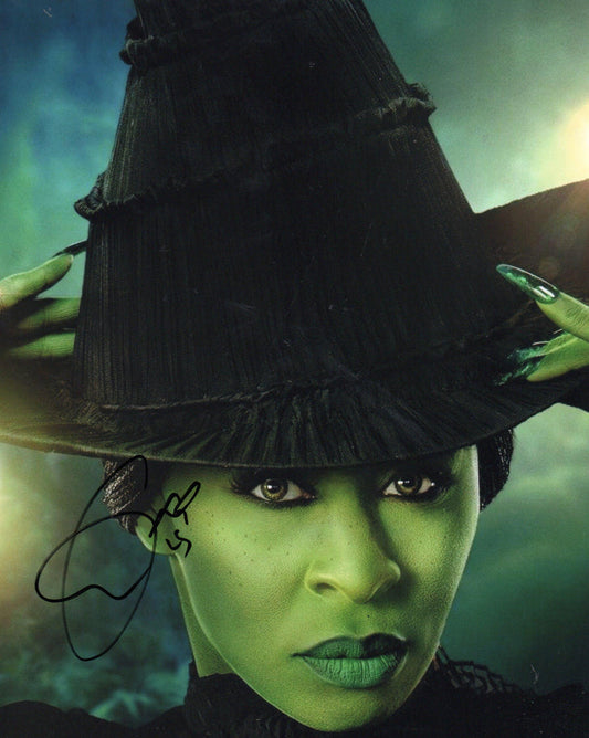 CYNTHIA ERIVO SIGNED WICKED ELPHABA 10X8 PHOTO (3)