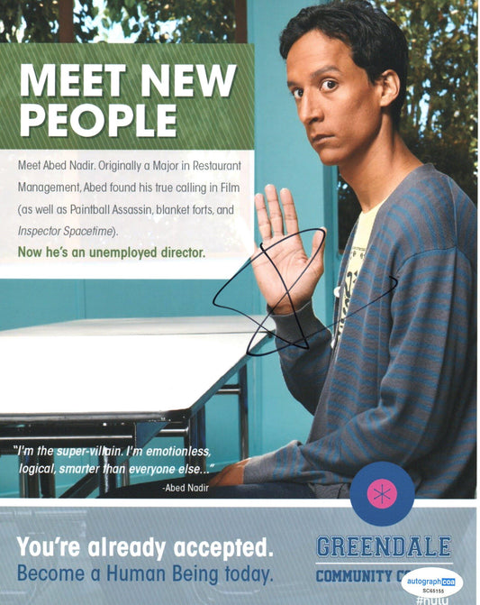 DANNY PUDI SIGNED COMMUNITY 10X8 PHOTO (5) ALSO ACOA