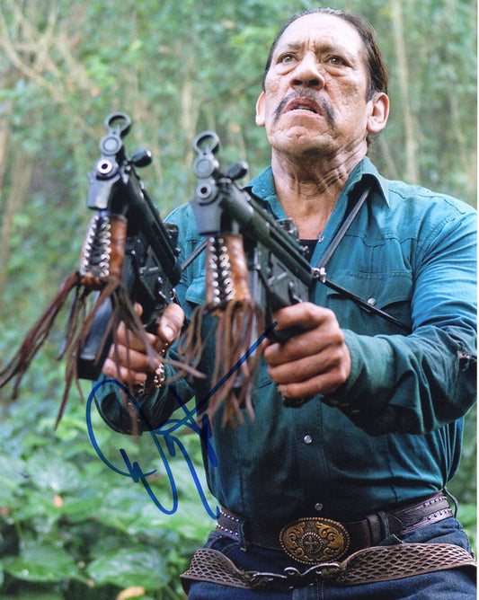 DANNY TREJO SIGNED PREDATORS 8X10 PHOTO (1)