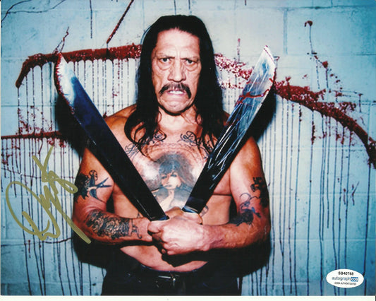 DANNY TREJO SIGNED 8X10 PHOTO (1) ALSO ACOA CERTIFIED