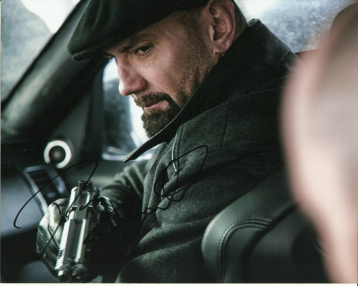 DAVE BAUTISTA SIGNED SPECTRE  8X10 PHOTO (1)