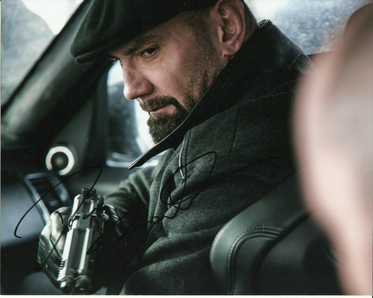 DAVE BAUTISTA SIGNED SPECTRE  8X10 PHOTO (1)