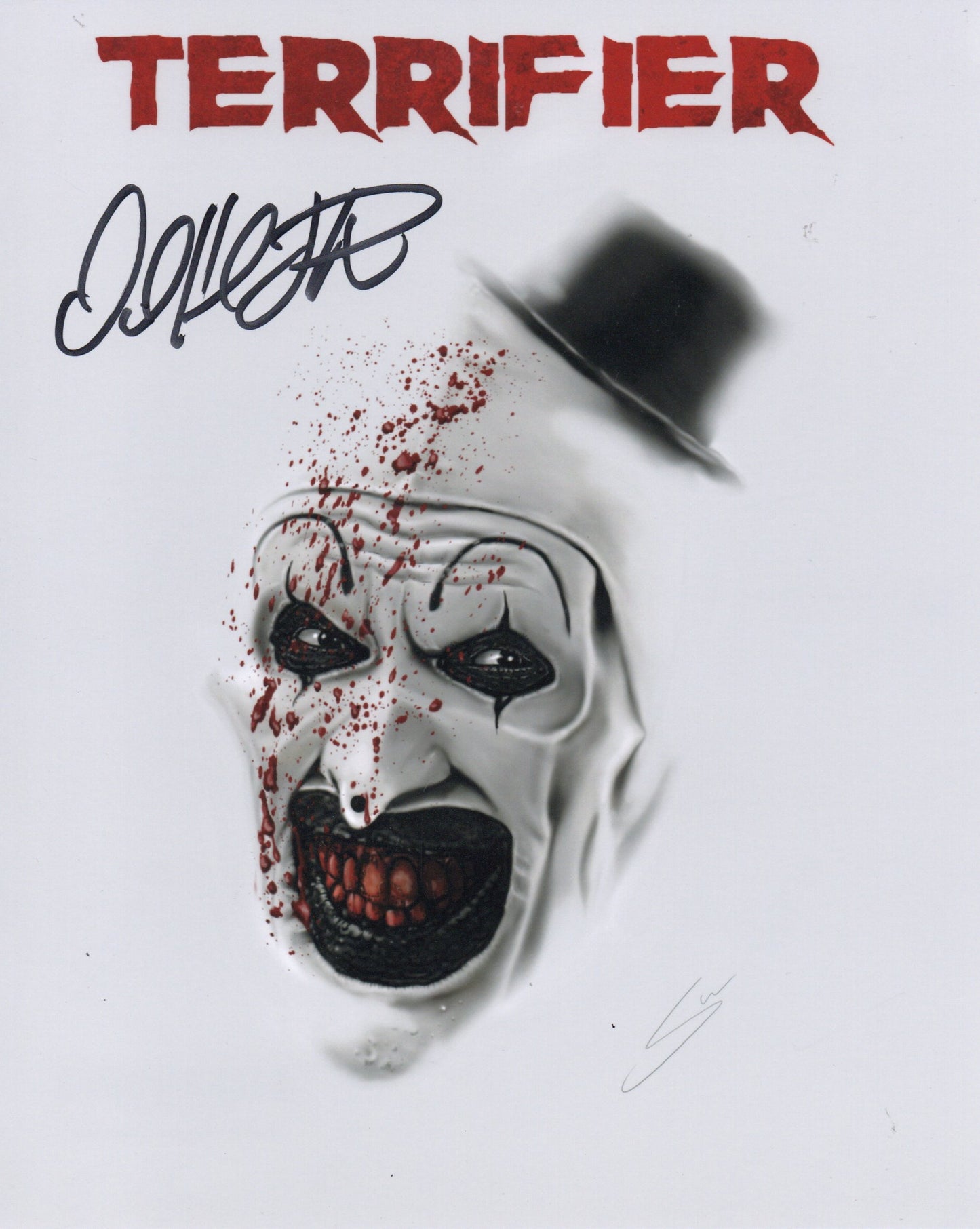 DAVID HOWARD THORNTON SIGNED TERRIFIER 8X10 PHOTO (9)