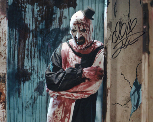 DAVID HOWARD THORNTON SIGNED TERRIFIER 8X10 PHOTO (3)